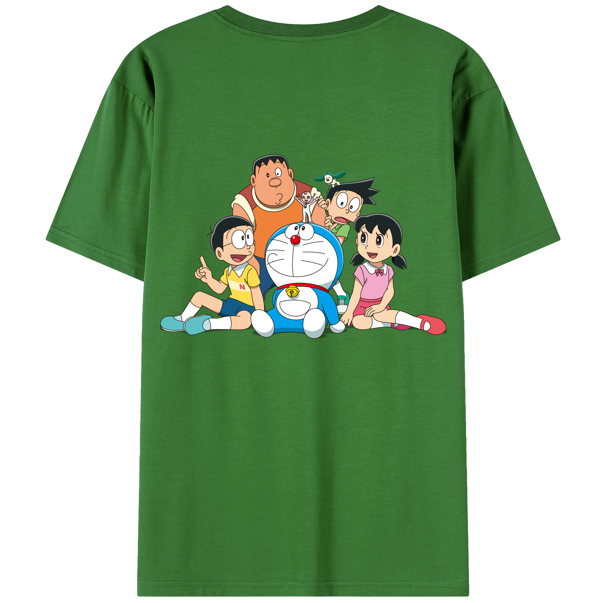 （画像用） ドラえもん Doraemon レディース半袖Tシャツ(バックプリント)